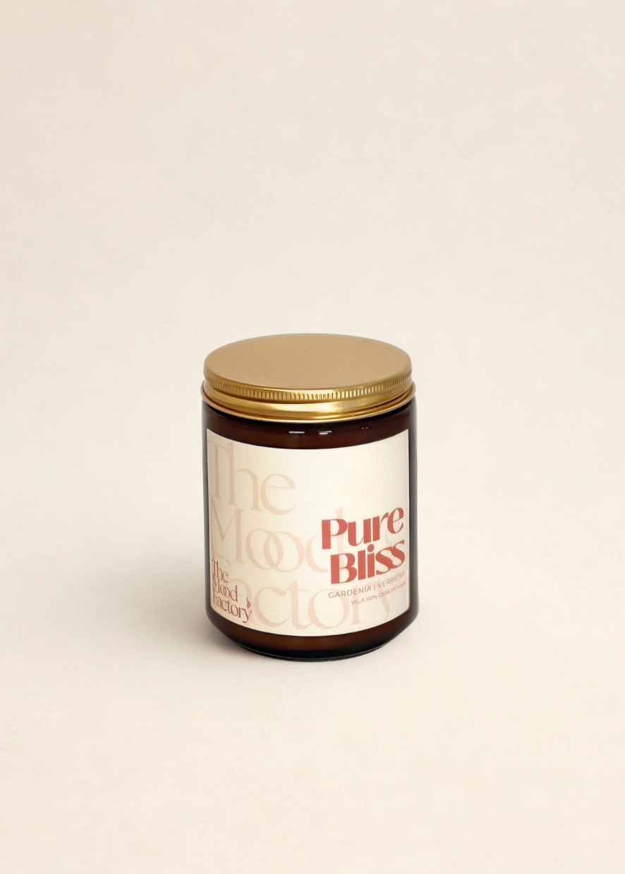 vela de soja gardenia verbena